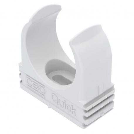 Abraçadeira Quick, resistência ao fio incandescente, branco puro M25