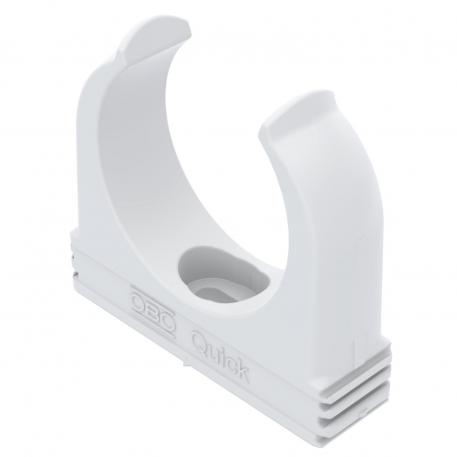 Abraçadeira Quick, resistência ao fio incandescente, branco puro M40