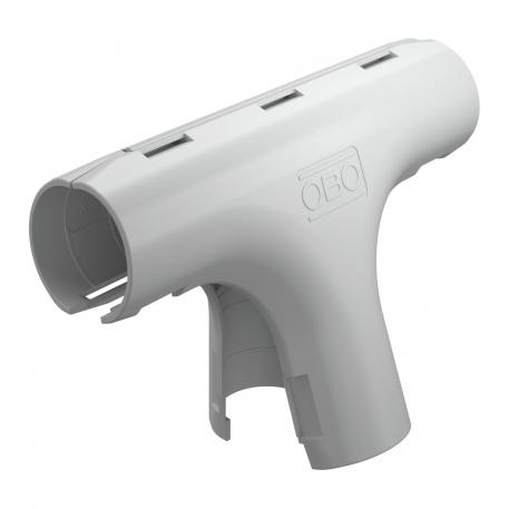 Derivação em T Quick-Pipe, cinzento claro