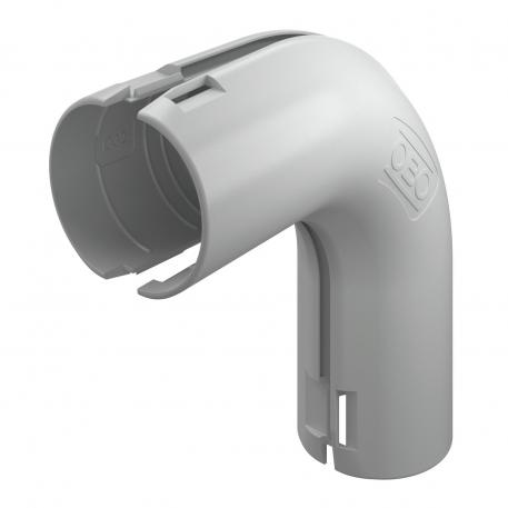 Ângulo de 90° Quick-Pipe®, cinzento claro 