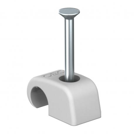 Clip adesivo tipo 2026, cinzento claro