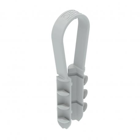 Push-fit anchor with loop fastening
