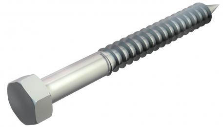 Parafuso sextavado para madeira DIN 571