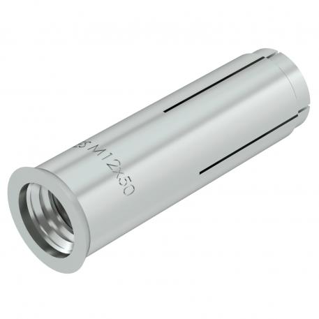 Bucha de ancoragem, versão com rebordo 50 | M12 | 2,4