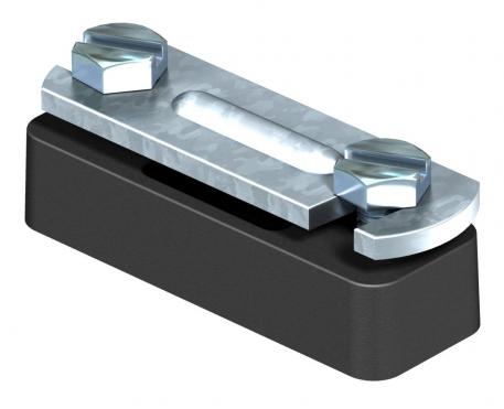 Abraçadeira para condutor plano, com base em poliamida