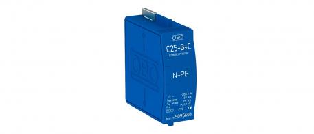 Parte superior, explosor total entre N e PE 255 V