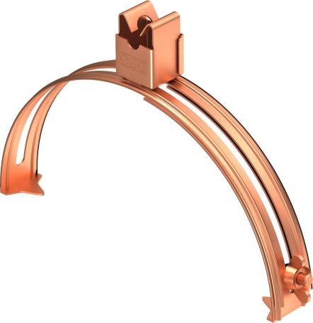 Abraçadeira para telha de cumeeira, 185-260 mm, Rd 8 CU