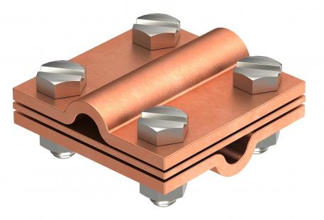 Cruzeta com placa intermédia para Rd 8-10 mm Cu