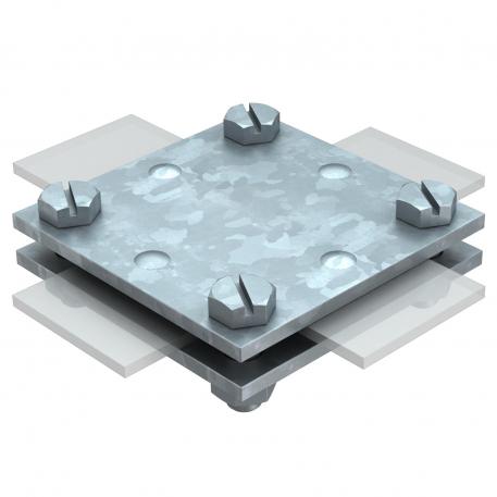 Cruzeta DIN para condutor plano