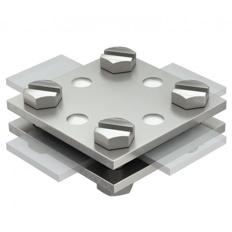 Cruzeta DIN para condutor plano