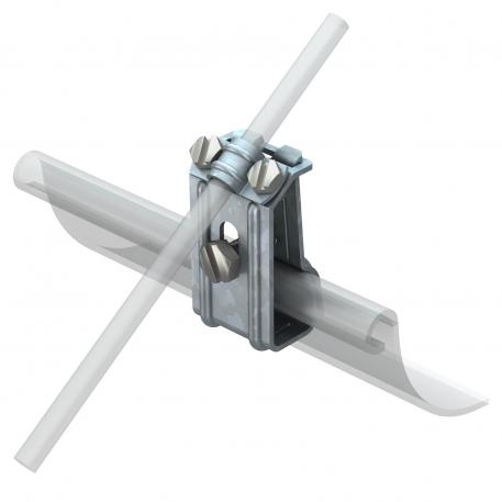 Ligador para caleiras, para todas as espessuras de rebordo FT