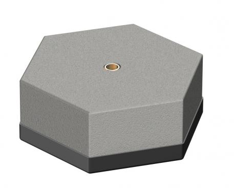 Base, 6,9 kg com rosca interior