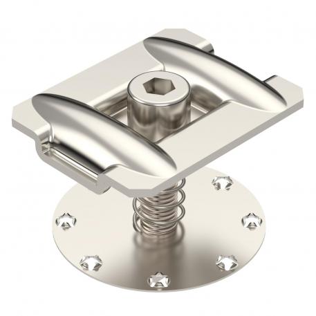 Fixador intermédio com mola para montagem do módulo fotovoltaico 46 | 25