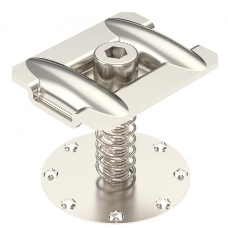 Fixador intermédio com mola para montagem do módulo fotovoltaico 55 | 35