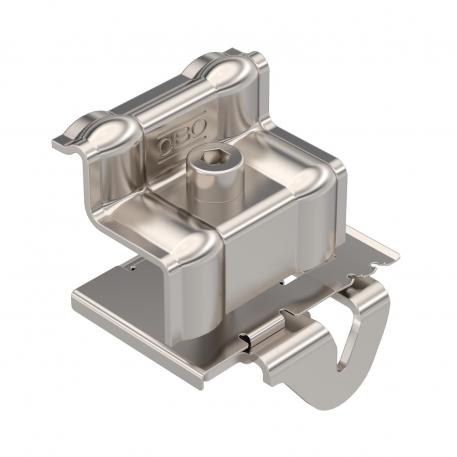 Abraçadeira final para montagem de módulo fotovoltaico, espaço livre 75 | 35