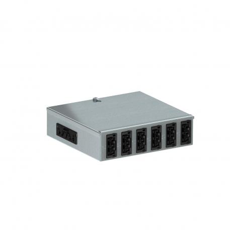 Distribuidor de energia UVS com ligação de encaixe, circuito normal