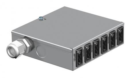 Distribuidor de energia UVS com ligação fixa, circuito normal