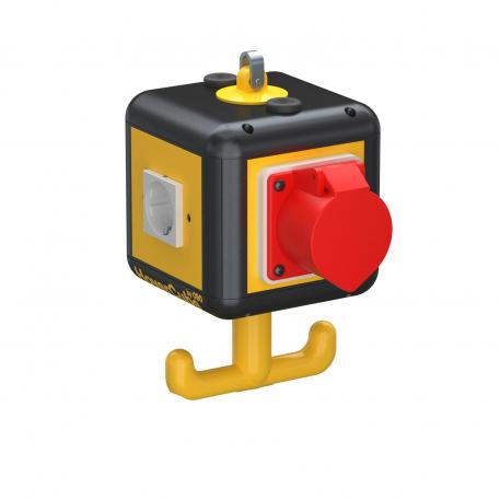 HoverCube VH-4, 3x tomada de contacto de segurança, 1x CEE 16A