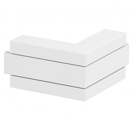 Ângulo externo, para calha técnica Rapid 45-2 tipo GA-53100 branco puro; RAL 9010