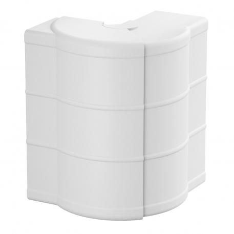 Ângulo externo, para calha técnica Rapid 45-2 tipo GK-53160 branco puro; RAL 9010