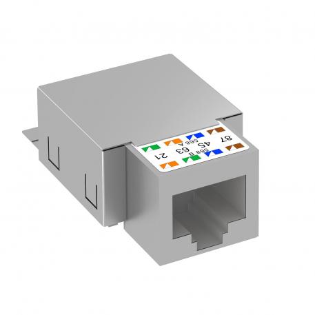 Conector de dados RJ45, Cat. 5e, blindado