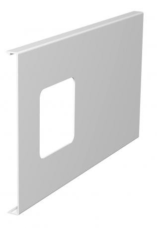 Tampa para caixa de aparelhagem simples para calhas WDK, altura da calha 170 mm