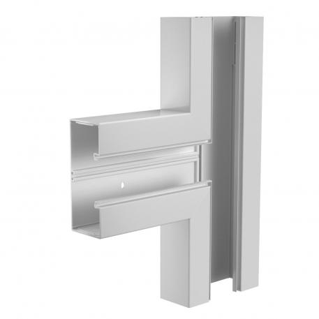 Derivação em T, para calha técnica Rapid 80 tipo GK-70170 460 | cinzento claro; RAL 7035