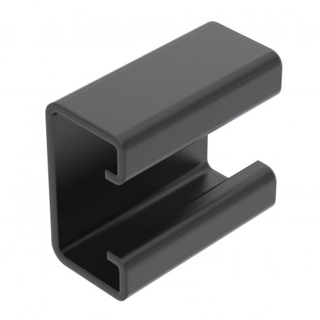 Distanciador FTK preto 46 | 40 | 22,5 | preto; RAL 9005