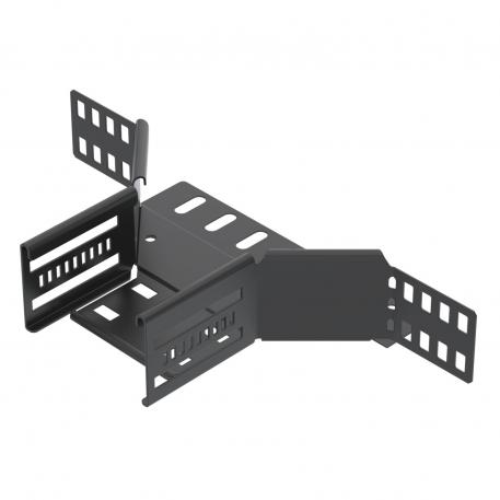 Derivação simples 60, preto 100 | preto; RAL 9005