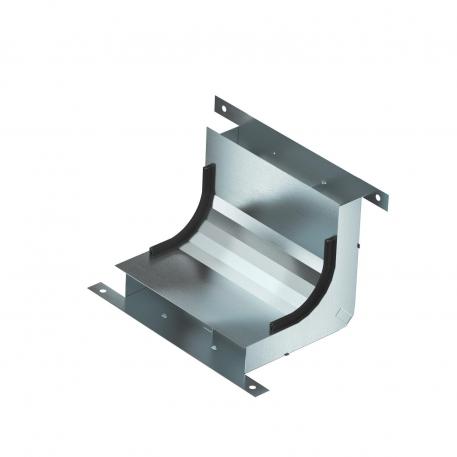 Cotovelo, 2 vias, altura da calha 38 mm