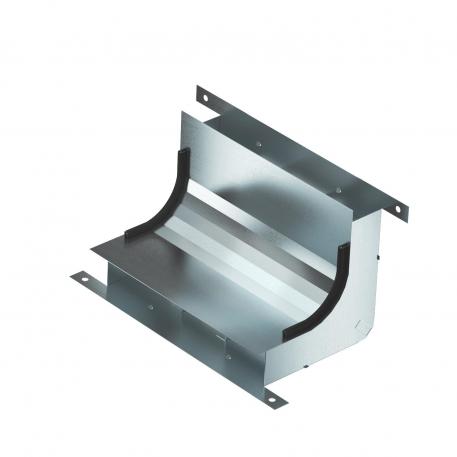 Cotovelo, 3 vias, altura da calha 48 mm