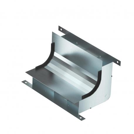 Cotovelo, 3 vias, altura da calha 58 mm