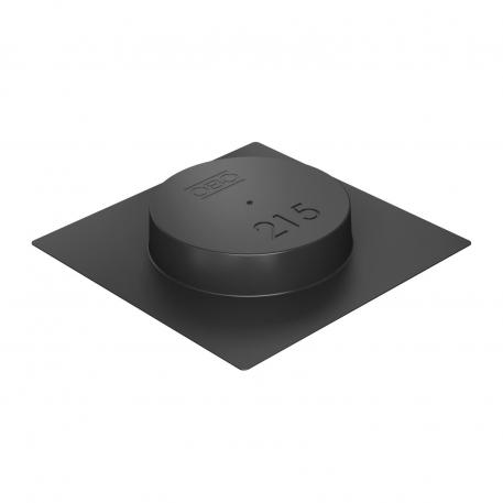 Tampa de proteção redonda para instalação em unidade de tamanho R4