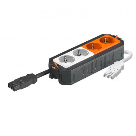 UTC4 W com 2+2 tomadas de contacto de segurança