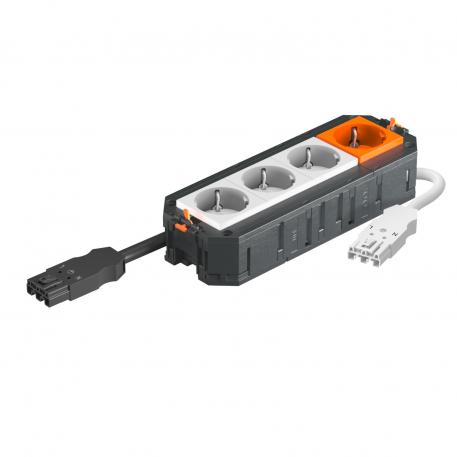 UTC4 W com 3+1 tomadas de contacto de segurança