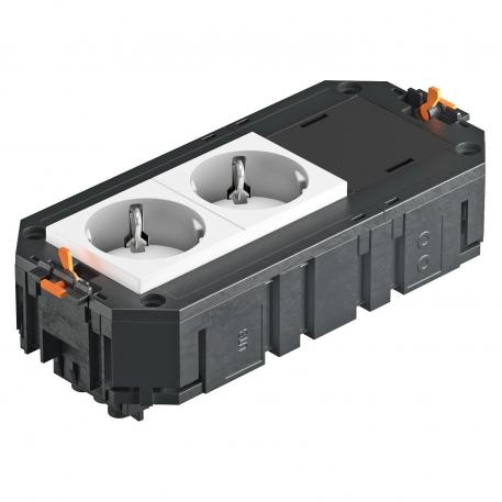 UTC3 com 2 tomadas de contacto de segurança