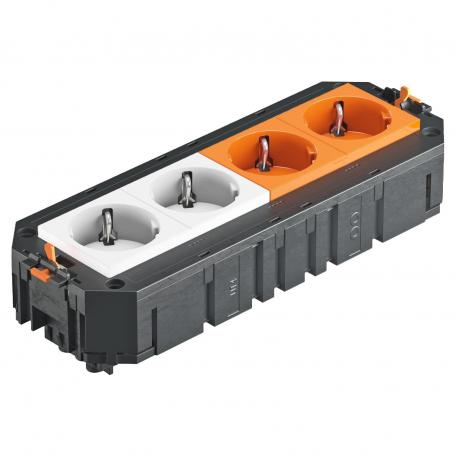 UTC4 com 2+2 tomadas de contacto de segurança