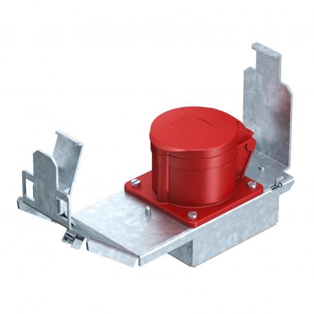 Suporte para tomada CEE, comprimento 208 mm, com CEE