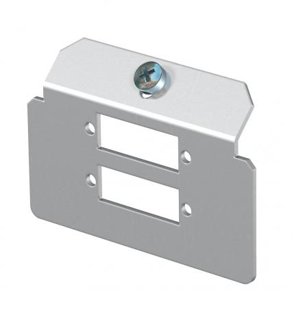 Platine 2 x Tipo L para suporte de montagem