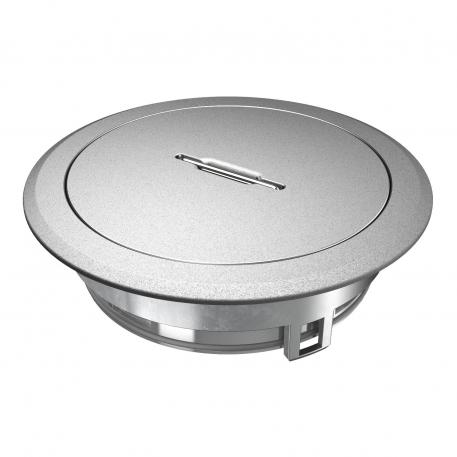 Tampa tubo periscópio com pega, GES R2, cromado Zinco fundido sobre pressão