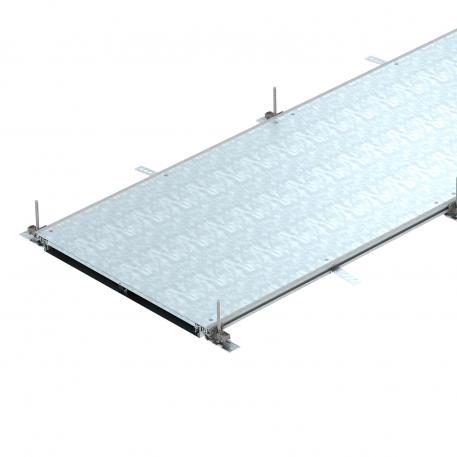 Calha de chão, cega, altura 40-70 mm 2400 | 600 | 40 | 70 | 3